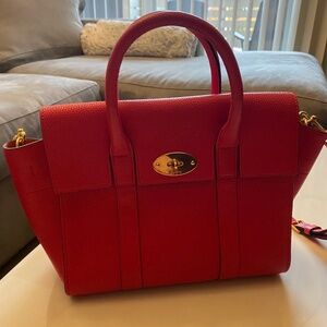 Mulberry Small Bayswater Fiery handbag - like new